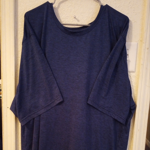 🐮🐄 Thletex Mens Big and Tall 4XL Short Sleeve T-Shirt - Picture 2 of 3